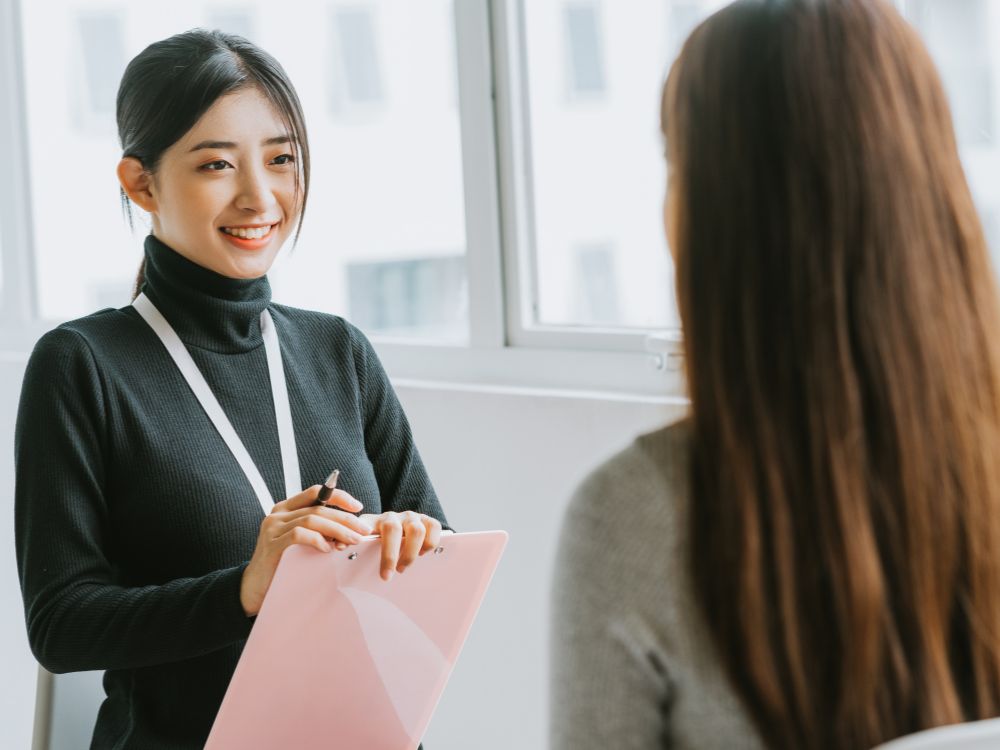 コーチングの様子のイメージ