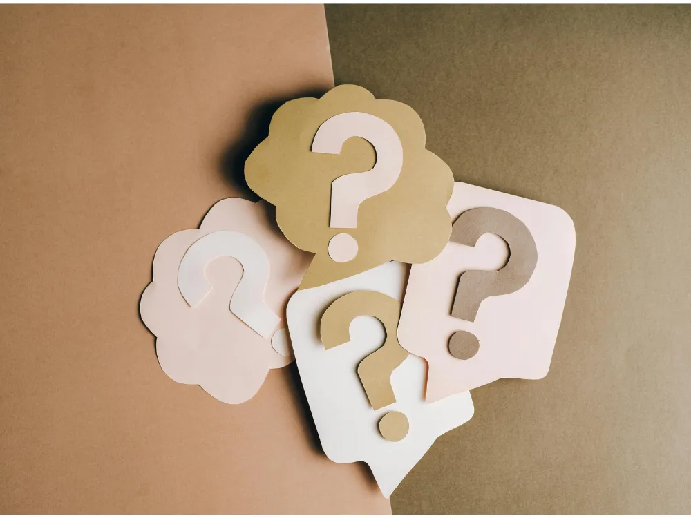 4つのはてなマーク